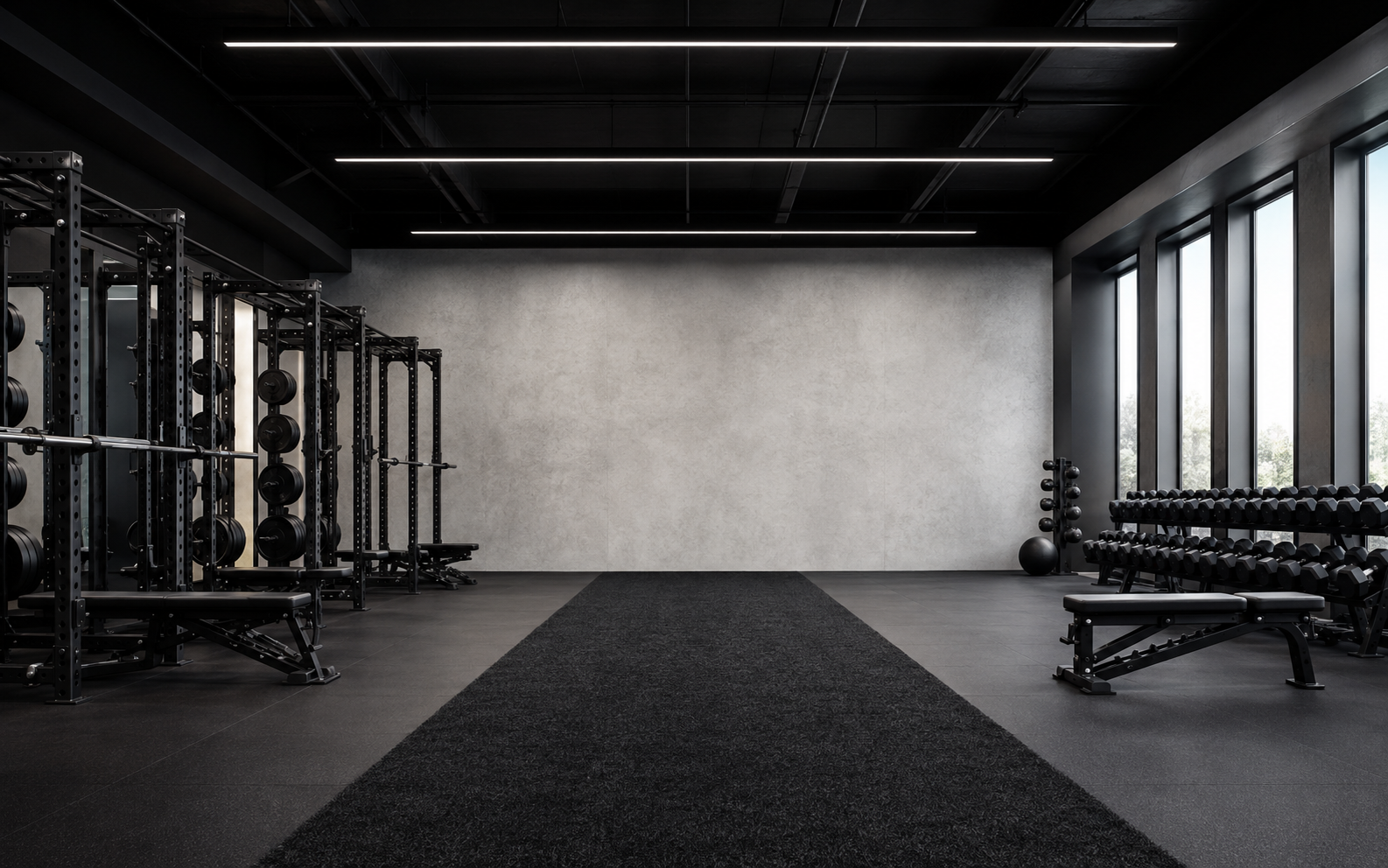 A modern luxury personal training studio